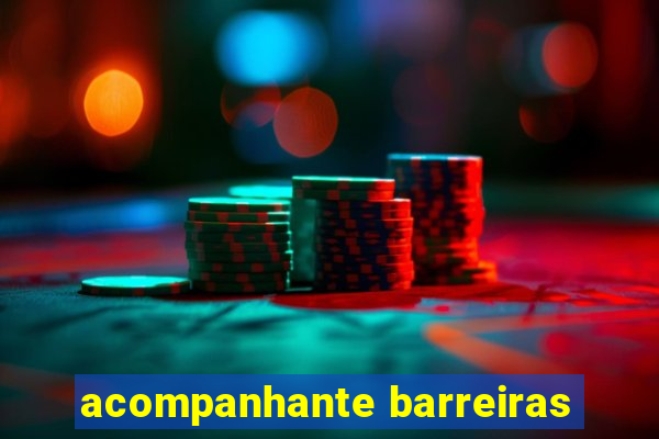 acompanhante barreiras